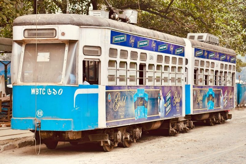 alt="Tram a Kolkata"