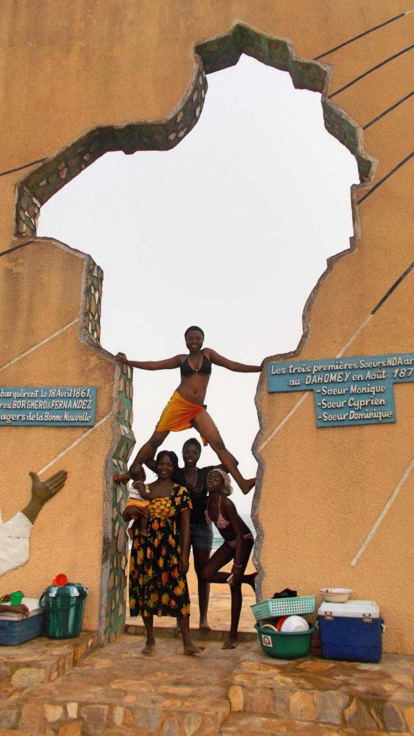 I bambini di Ensemble pour grandir a Ouidah