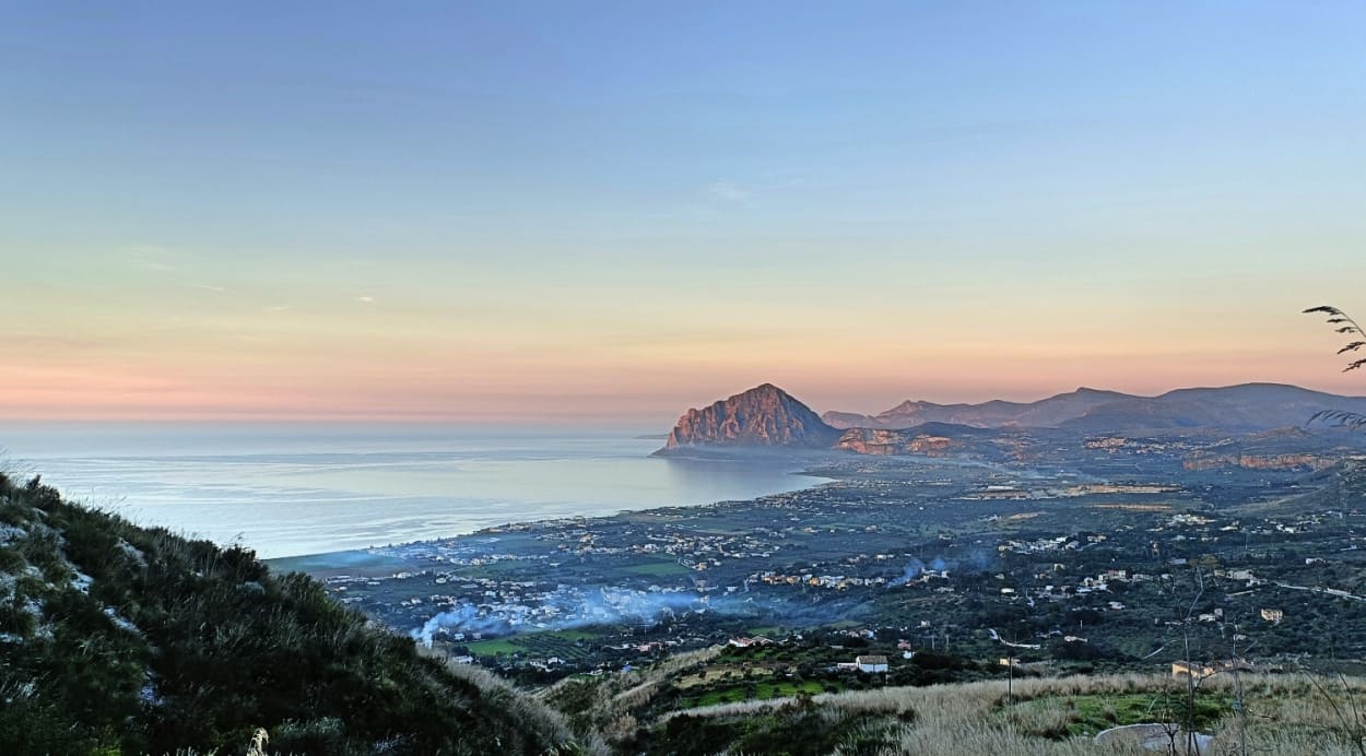 Vista panoramica da Erice