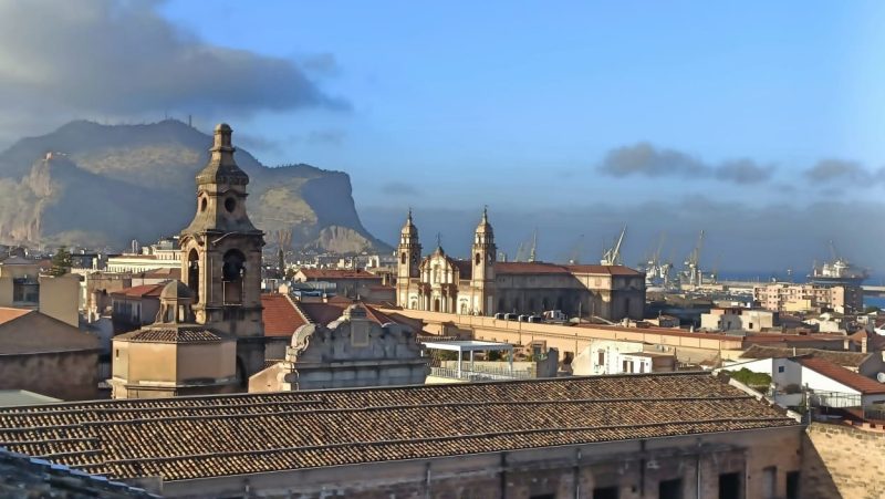 Vista panoramica di Palermo
