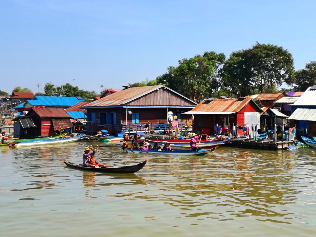 Tonle Sap in Cambogia