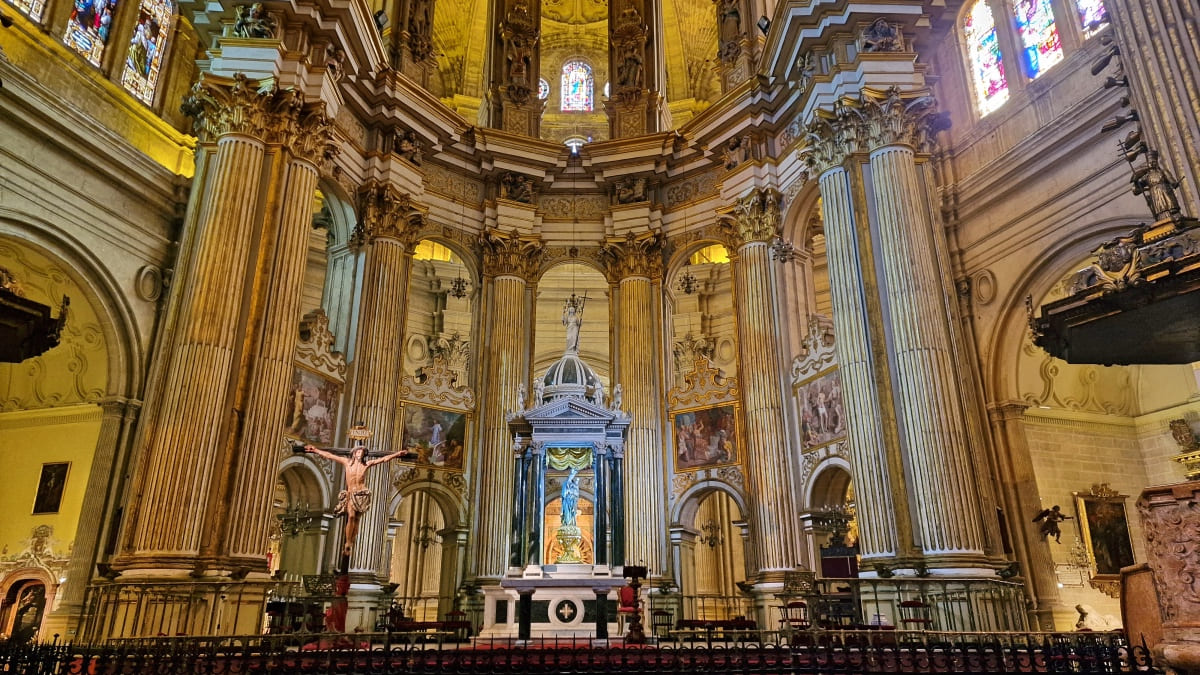 Interno Cattedrale di Malaga