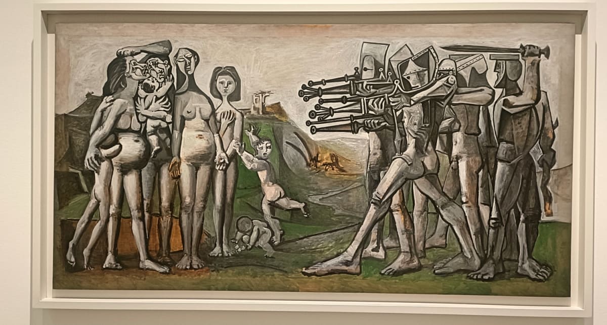 Massacro in Corea di Pablo Picasso