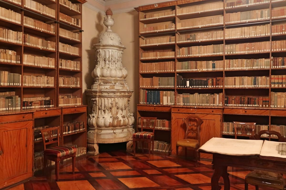biblioteca della casa di Rosmini a Rovereto