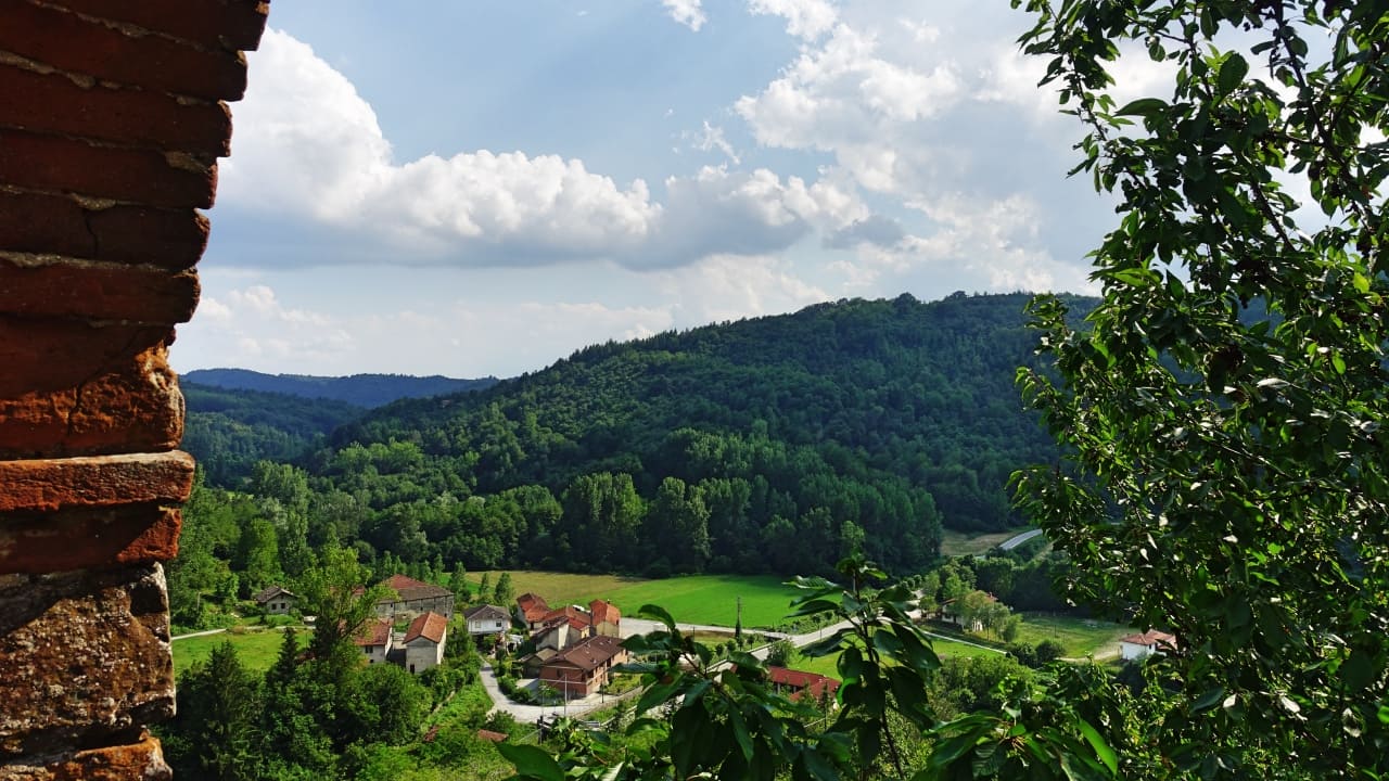 Vista panoramica dell'Alta Langa