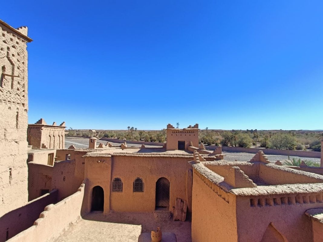 Vista della palmeraie dalla Kasbah di Amridil