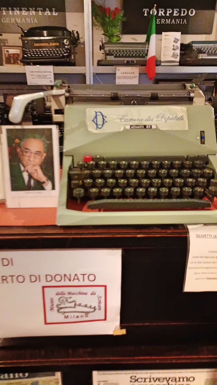 Musei da visitare a Milano: la macchina da scrivere