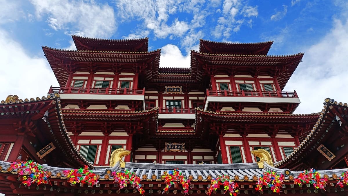 Da vedere a Singapore il Buddha Tooth Relic Temple