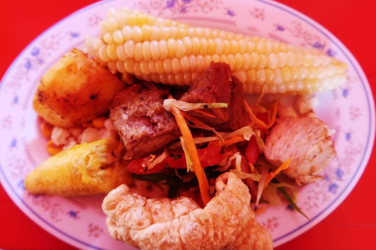 Fritada, piatto tipico dell'Ecuador